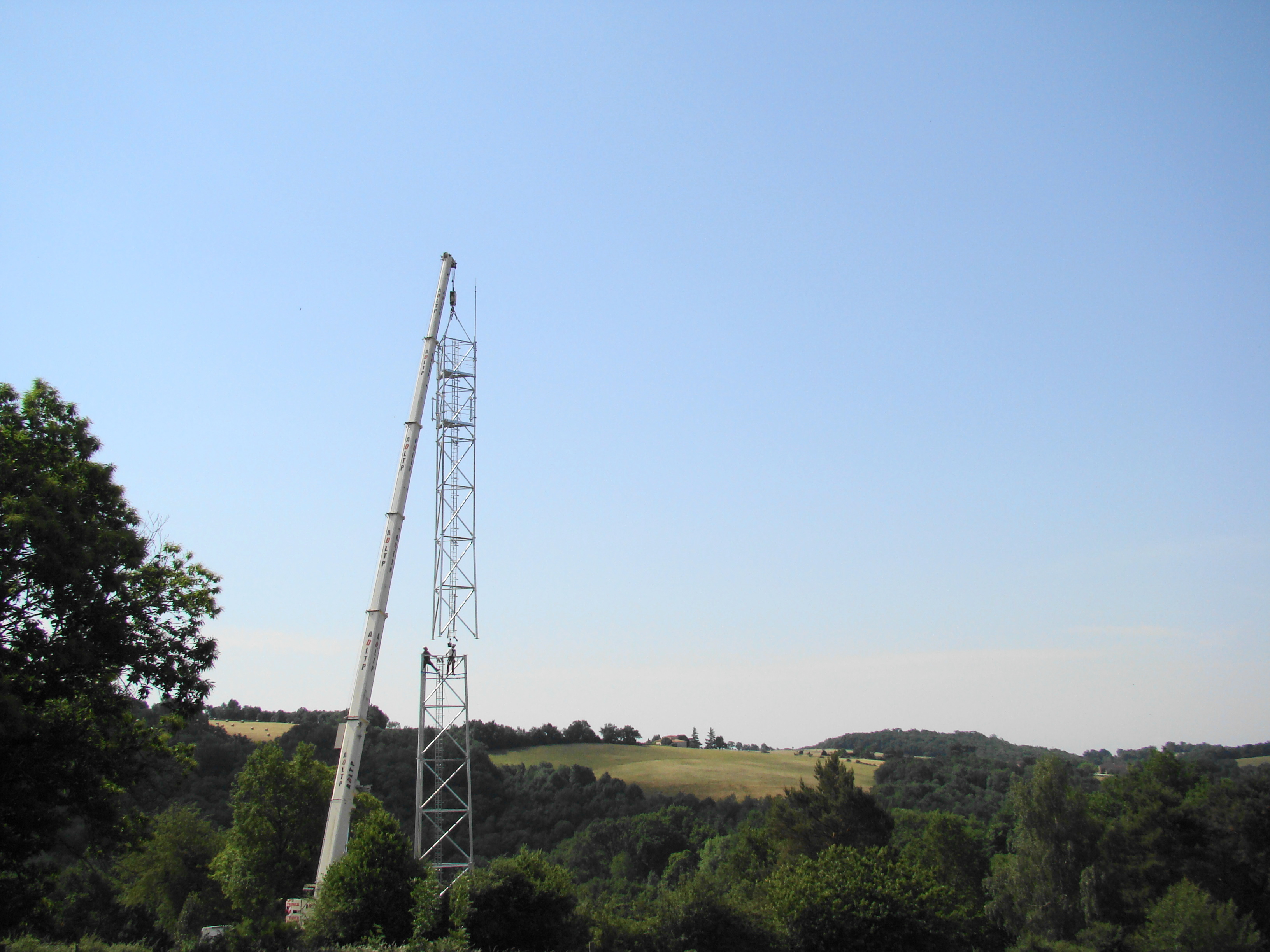 Installation De L'antenne Relais